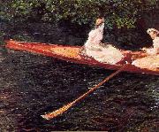 Claude Monet Boat on the Epte France oil painting artist